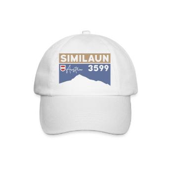 Similaun Glacier High Tour Hike Ötztal Tyrol - Baseball Cap - white/white - Front