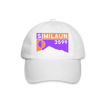 Similaun Glacier High Tour Hike Ötztal Tyrol - Baseball Cap - white/white - Front