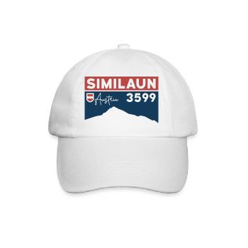 Similaun Glacier High Tour Hike Ötztal Tyrol - Baseball Cap - white/white - Front