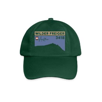 Wild Freiger Mountain Tour Red Ridge Summit Altitude - Baseball Cap - bottle green - Front