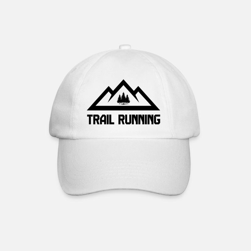 Course en sentier - Casquette classique - blanc/blanc