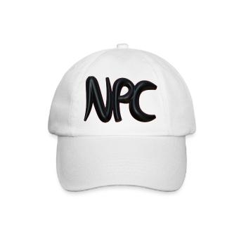 Npc Abstract Balloon Art - Baseball Cap - white/white - Front