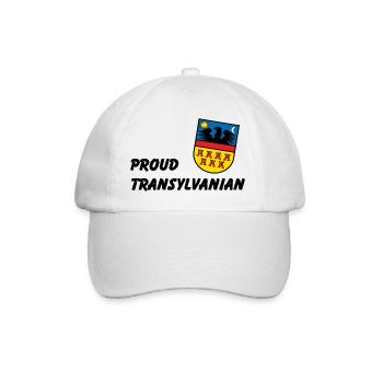 Proud Transylvanian - Baseballkappe - Weiß/Weiß - Vorne