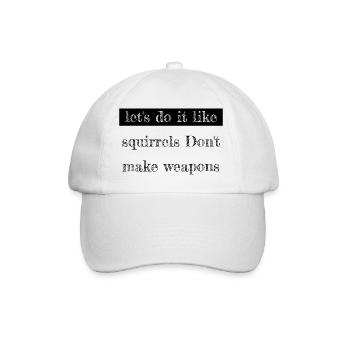 Festival Hippie paix signe génial idée cadeau humour - Casquette classique - blanc/blanc - Devant