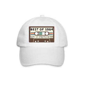 Das Beste von 1984 - Baseballkappe - Weiß/Weiß - Vorne
