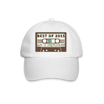 Das Beste aus 2015 - Baseballkappe - Weiß/Weiß - Vorne