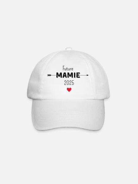 Future mamie 2025 - Casquette classique - blanc/blanc