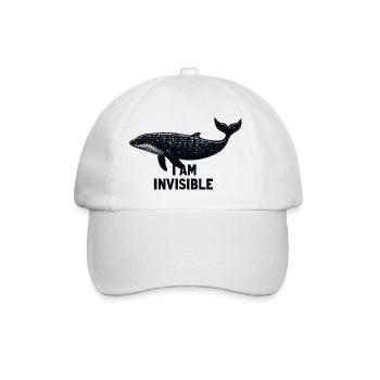 BALEINE - Casquette classique - blanc/blanc - Devant