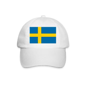 Sweden - Baseball Cap - white/white - Front