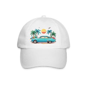 Ambiance estivale - Casquette classique - blanc/blanc - Devant