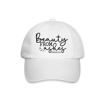 La beauté de ses cendres - Casquette classique - blanc/blanc - Devant