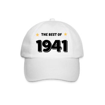 Das Beste von 1941 - Baseballkappe - Weiß/Weiß - Vorne