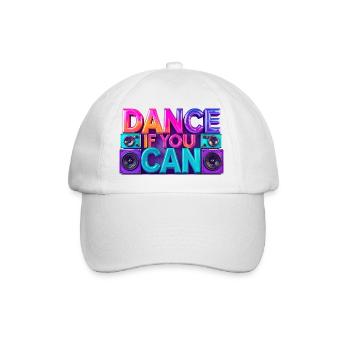 Dansez si vous le pouvez – La danse, c’est merveilleux - Casquette classique - blanc/blanc - Devant