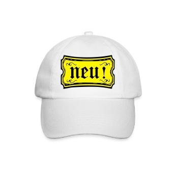 neu - Baseballkappe - Weiß/Weiß - Vorne