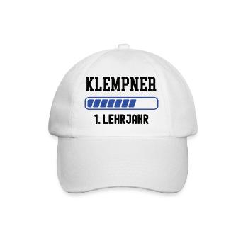 Apprentissage de plombier 1ère année d’apprentissage de plombier - Casquette classique - blanc/blanc - Devant