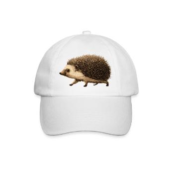 Drôle de hérisson - Casquette classique - blanc/blanc - Devant