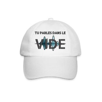 L'invisible. - Casquette classique - blanc/blanc - Devant