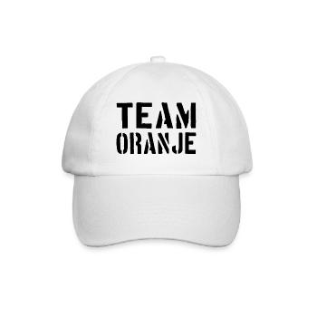 Team Oranje - Nederland - Niederlande Netherlands - Baseball Cap - white/white - Front