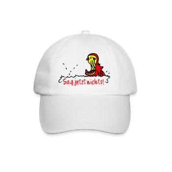 Hippo - Baseballkappe - Weiß/Weiß - Vorne