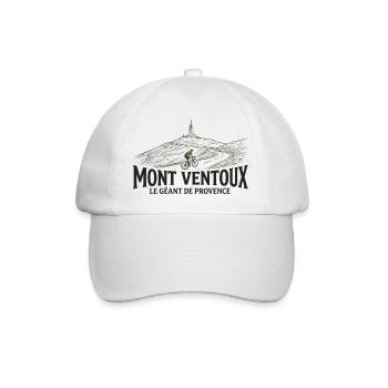 Mont Ventoux Summit Ride - Baseball Cap - white/white - Front