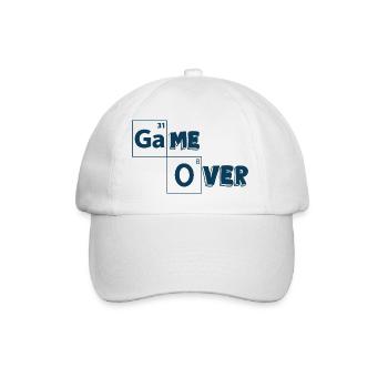 Game over games shirt - Casquette classique - blanc/blanc - Devant
