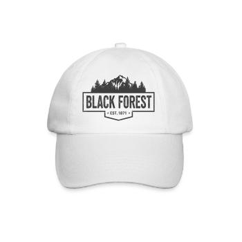 Insigne vintage de la Forêt-Noire | Forêt-Noire - Casquette classique - blanc/blanc - Devant