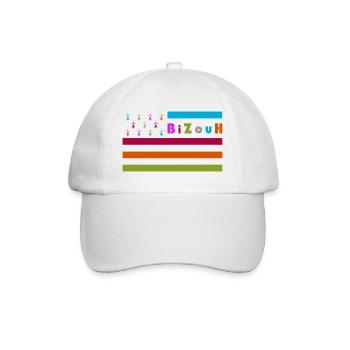 BiZouH - GHD Liesliv - 02 - Casquette classique - blanc/blanc - Devant