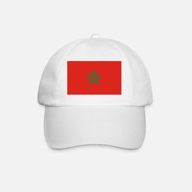 Maroc - Casquette classique - blanc/blanc