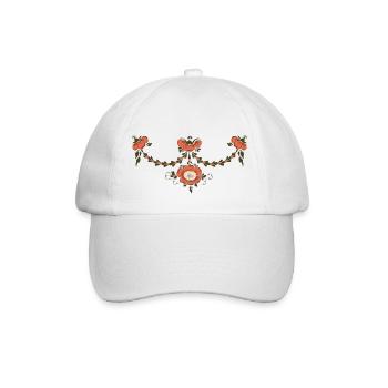 Kare Jonsdotter - Casquette classique - blanc/blanc - Devant