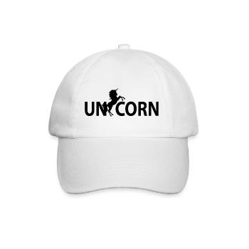 Licorne - Silhouette - Casquette classique - blanc/blanc - Devant