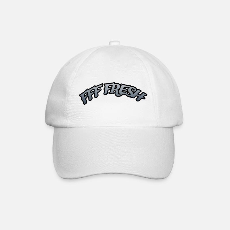 FFF FRESH - Baseballkappe - Weiß/Weiß
