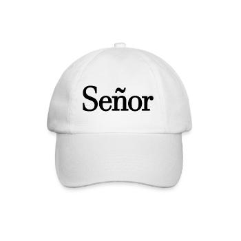 Señor Engagement Groom To Be Wedding Party - Baseball Cap - white/white - Front