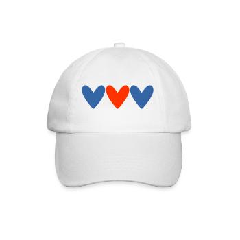 PAAR. ICH HABE GERADE GEHEIRATET. Junggesellinnenabschied. VALENTINSTAG. MARIES - Baseballkappe - Weiß/Weiß - Vorne