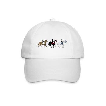 dressage - Casquette classique - blanc/blanc - Devant