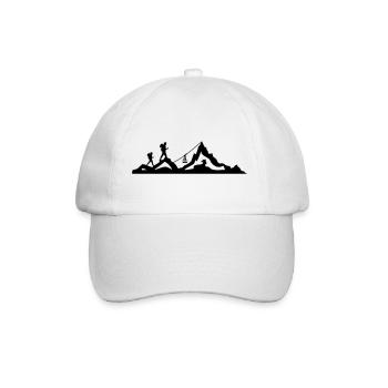 RANDONNEURS MONTAGNE TÉLÉPHÉRIQUE - Casquette classique - blanc/blanc - Devant
