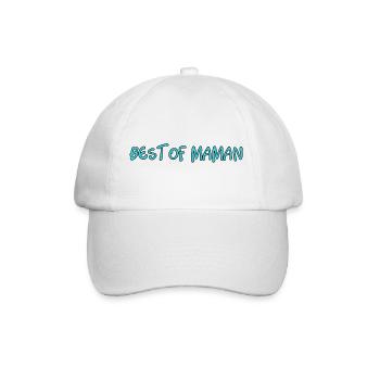 MOM. MOTHER'S DAY. HAPPY MOTHER'S DAY. I LOVE YOU - Baseball Cap - white/white - Front