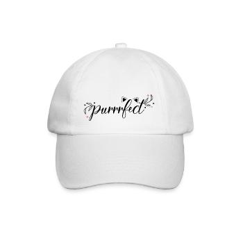 Chats chat - Purrrfect Urbaninme - Casquette classique - blanc/blanc - Devant