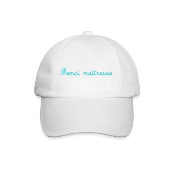 MERCI. MAÎTRESSE. MAÎTRE. MERCI MAÎTRESSE - Casquette classique - blanc/blanc - Devant
