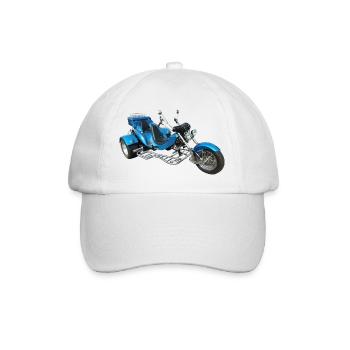 Vélo Trike Chopper Moto - Casquette classique - blanc/blanc - Devant