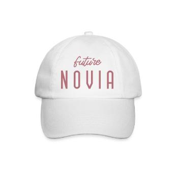 Future Novia Engagement Bridal Shower Wedding - Baseball Cap - white/white - Front