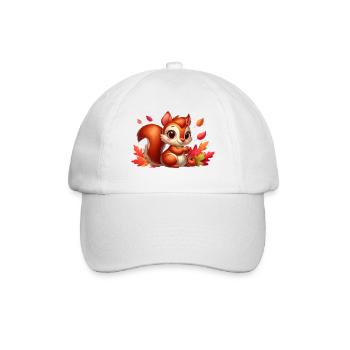 squirell autumn4 - Casquette classique - blanc/blanc - Devant