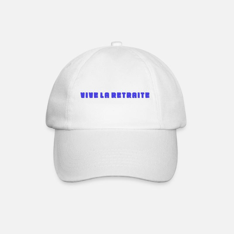 RETRAITE. RETRAITE. RETRAITEE. RETRAITE - Casquette classique - blanc/blanc