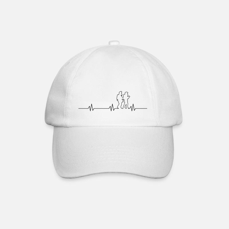 Pulse line fire brigade respiratory protection - Baseball Cap - white/white