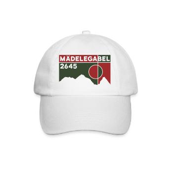 Mädelegabel mountain tour randonnée altitude tour itinéraire normal - Casquette classique - blanc/blanc - Devant