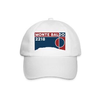Monte Baldo Trekking Randonnée Sentier de randonnée - Casquette classique - blanc/blanc - Devant