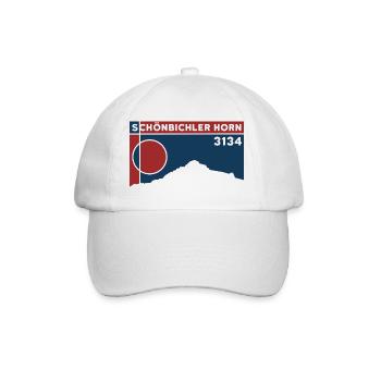 Schönbichler Horn Mountain Hiking Zillertal Tyrol - Baseball Cap - white/white - Front
