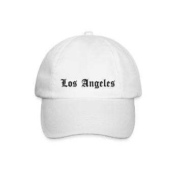 Lettrage de Los Angeles - Casquette classique - blanc/blanc - Devant