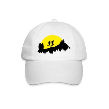 Trail running, Couple - Casquette classique - blanc/blanc - Devant