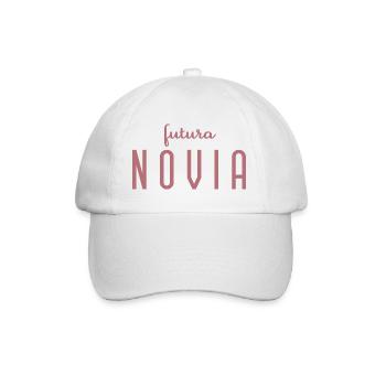 Futura Novia Engagement Bridal Shower Wedding - Baseball Cap - white/white - Front
