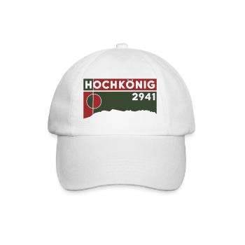 Hochkönig Höhe, hiking, hike, via ferrata - Baseball Cap - white/white - Front